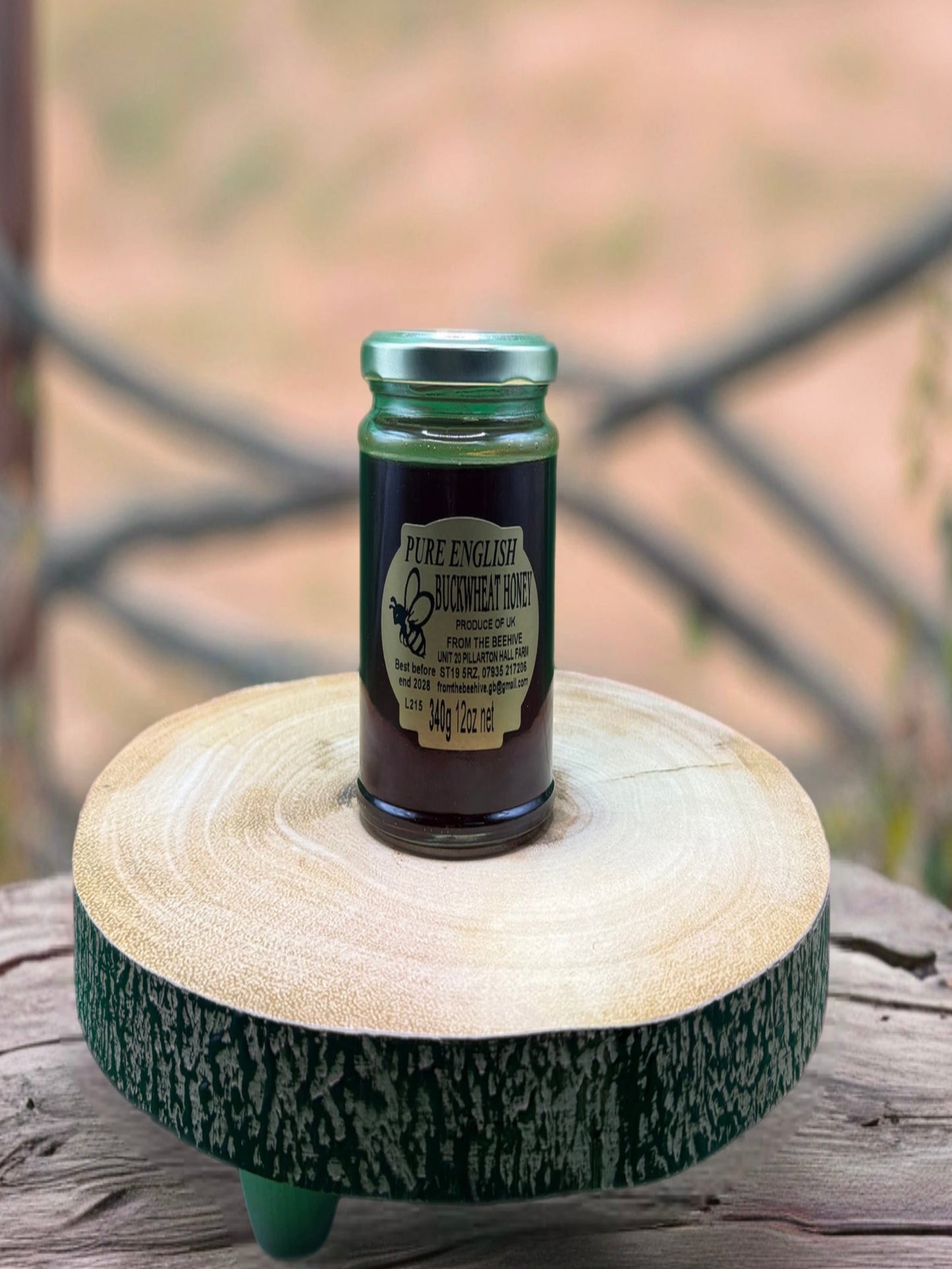 Pure English Buckwheat Honey 340g