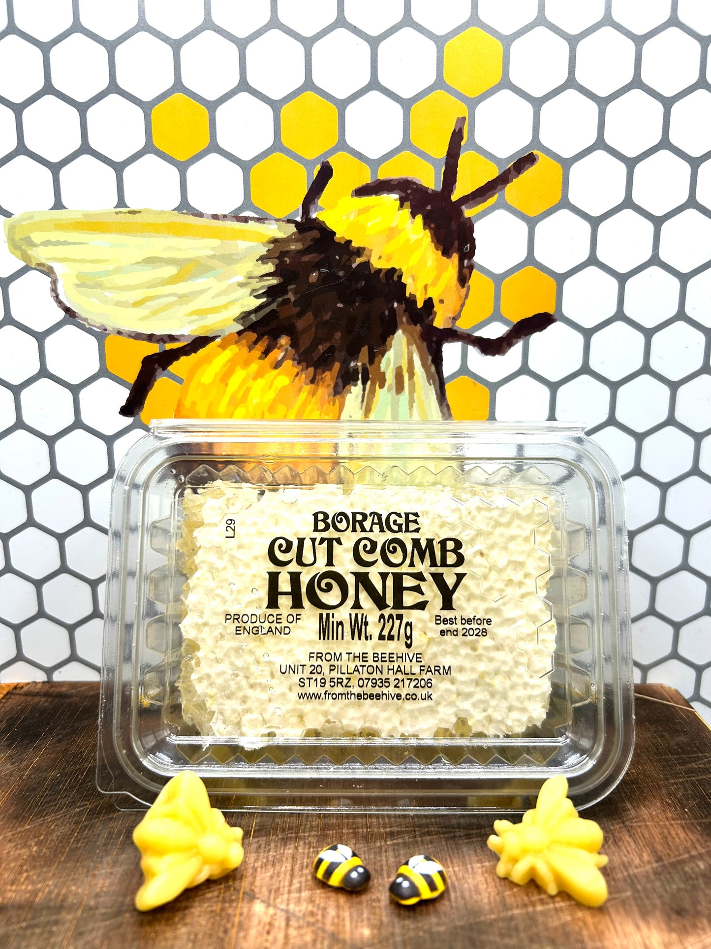 Borage Cut Comb (Min 227g)