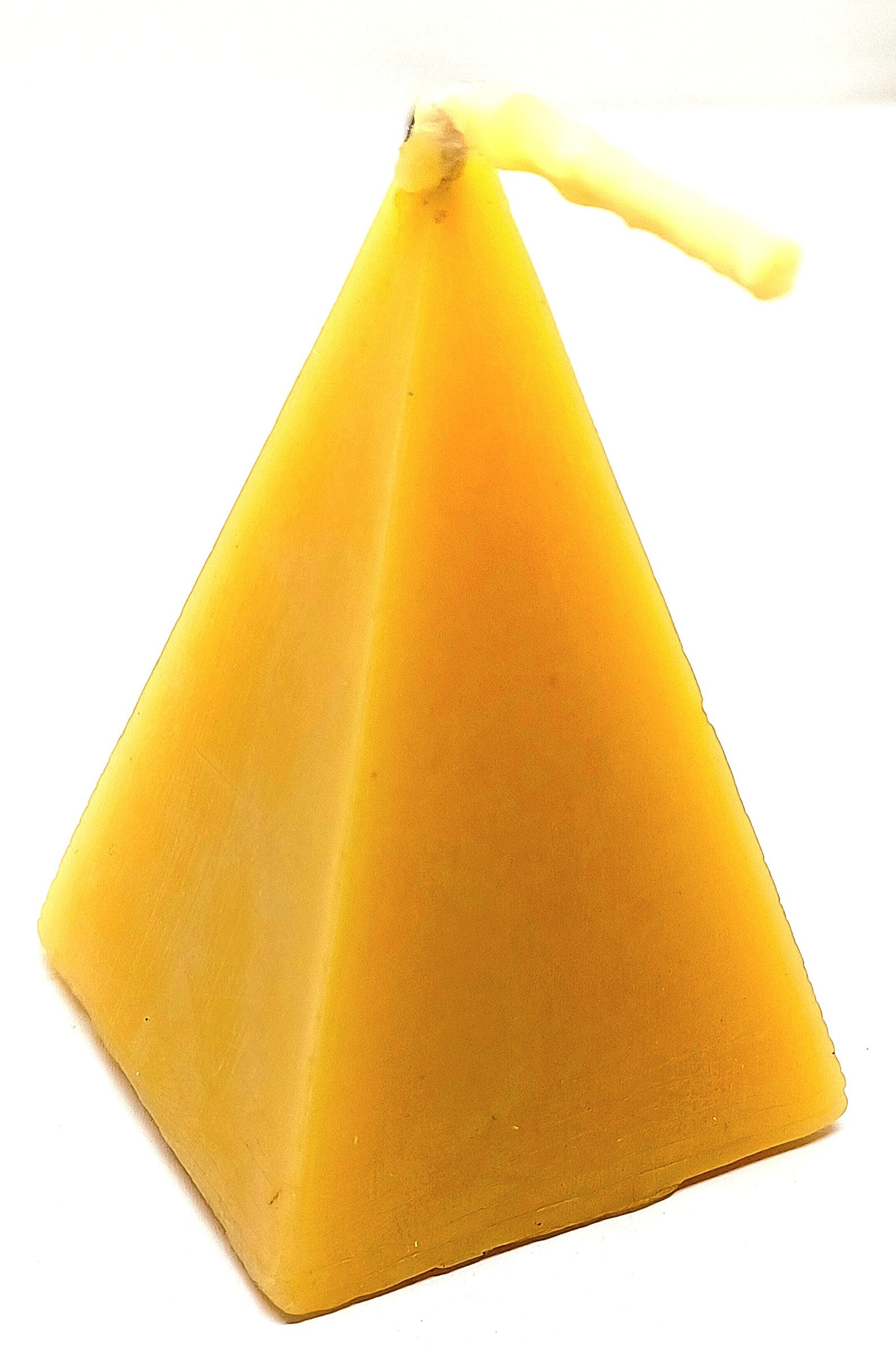 Beeswax Pyramid Candle From the Beehive