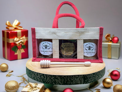 Pure Shropshire Runny, Set and English Buckwheat Honey 340g