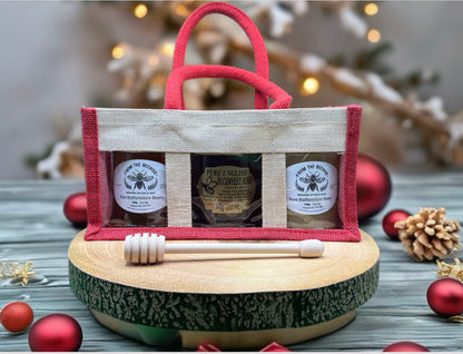 Pure Staffordshire Runny, Set and English Buckwheat Honey 340g