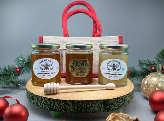 Gift Bag, Shropshire Runny And Set, English Heather