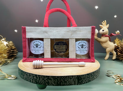 Pure Staffordshire Runny, Set and English Borage Honey 340g