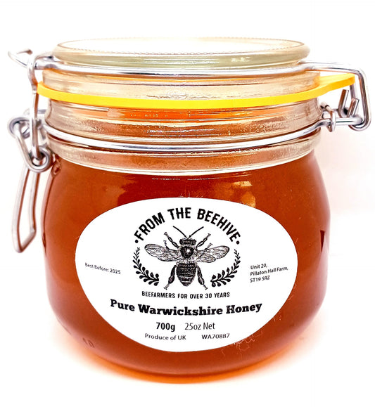 Pure Warwickshire Runny Honey: Kilner Jar